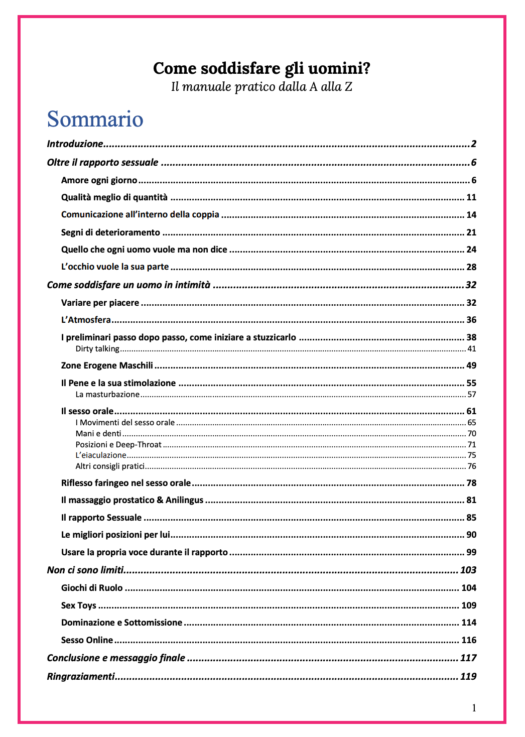 I Segreti per Soddisfare il Tuo Uomo